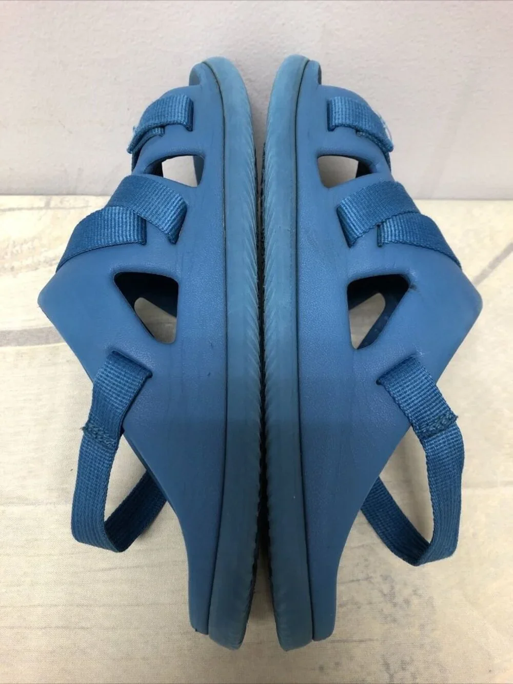 Chaco Youth Unisex Boys Girls 5 Chillos Sport Blue Slide Sandals Beach